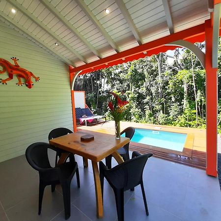 Caraibes Cottages Corail Piscine Privee A 900M De La Plage De Grande Anse Deshaies Kültér fotó