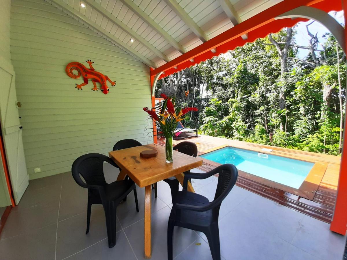 Caraibes Cottages Corail Piscine Privee A 900M De La Plage De Grande Anse Deshaies Kültér fotó