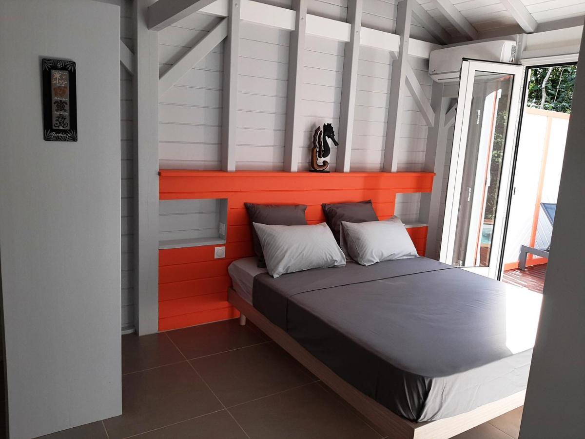 Caraibes Cottages Corail Piscine Privee A 900M De La Plage De Grande Anse Deshaies Kültér fotó