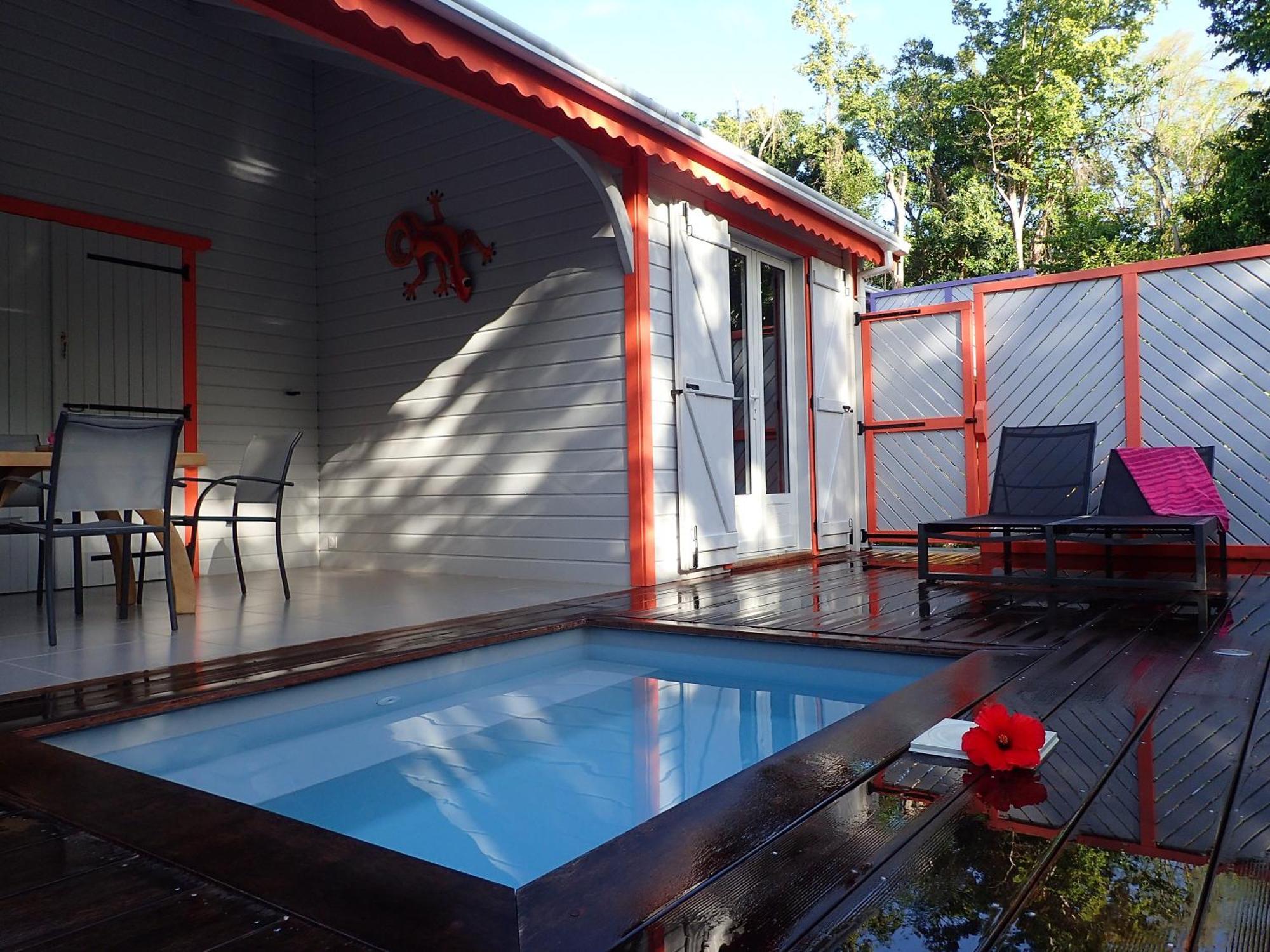 Caraibes Cottages Corail Piscine Privee A 900M De La Plage De Grande Anse Deshaies Kültér fotó